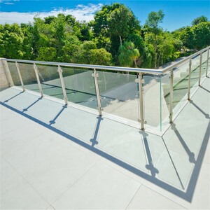 design stainless steel stair railing post